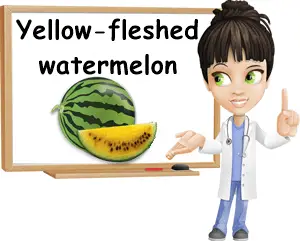 Yellow watermelon benefits